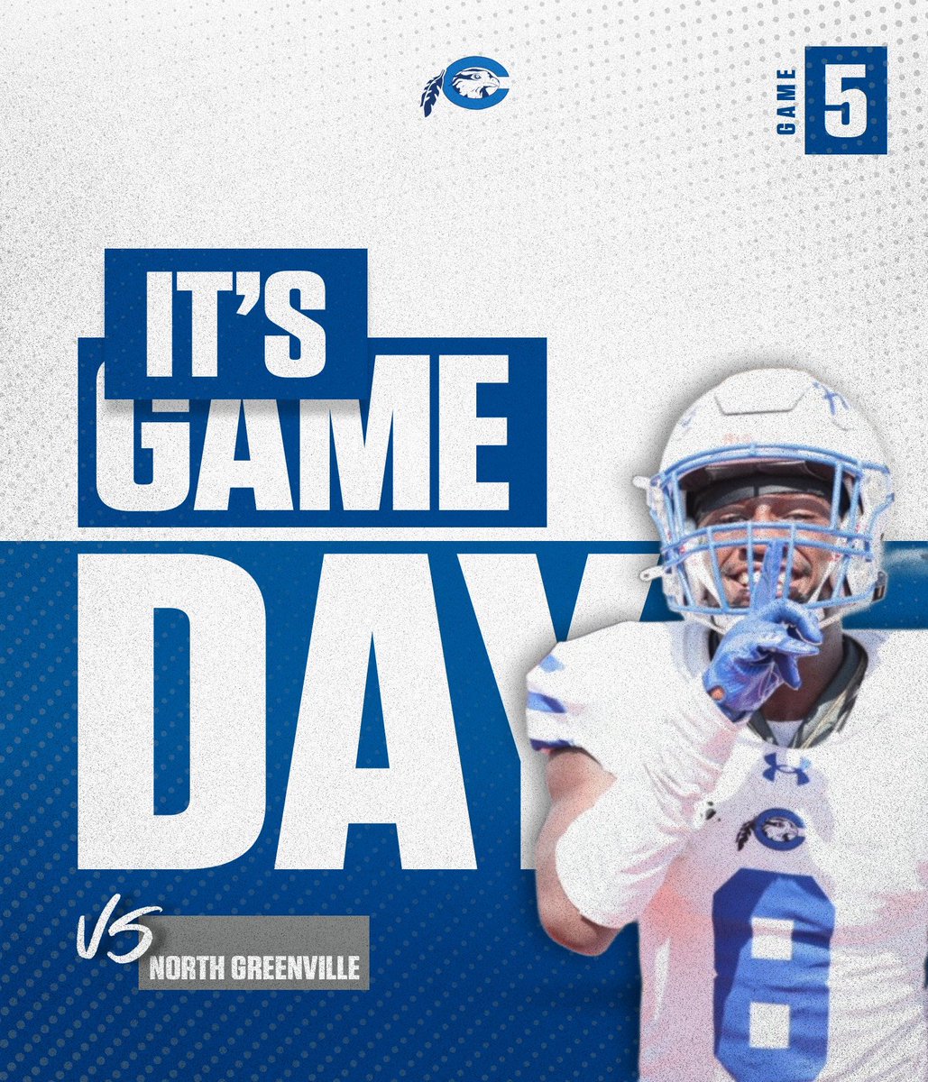 chowanfootball's tweet image. HOMECOMING GAMEDAY 

vs. North Greenville 
📍Garrison Staduim 
⏰ 1:00 

#hoco #chowanfootball #brickbybrick