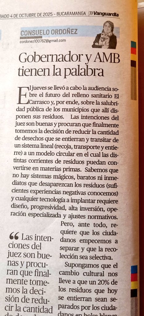 Xiris17's tweet photo. En @vanguardiacom esta sra @consuelordonez pontifica aquí creyendonos tontas cuando de Bogota la echó Alcalde @CarlosFGalan por fracasar es inepta habla paja engañanobos como decimos en Guanentá. Puro interés dinero @JulioAcelas @GralJuvenalDiaz @figuerjoda @AlfonsoPinedaCh https://t.co/DsG0zHOy5V