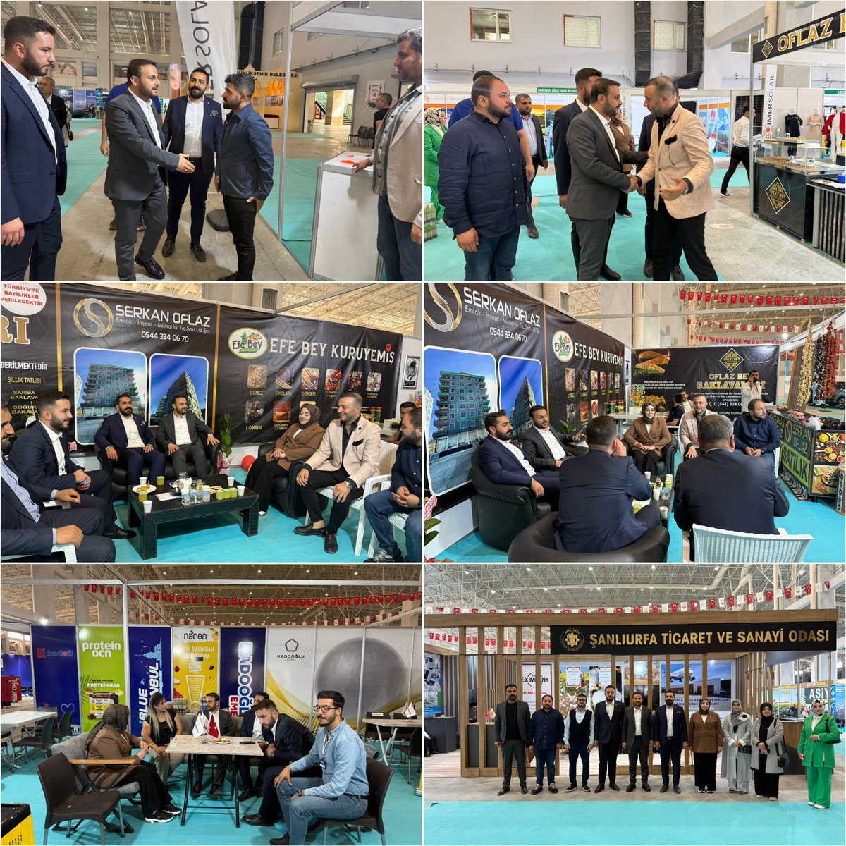 📍 Genç Girişimciler ve Kariyer Günleri Forum &amp; Fuarı 
AK Parti Haliliye İlçe Başkanlığı olarak;

TOBB Şanlıurfa İl Genç Girişimciler İcra Kurulu Başkanı Mehmet Suphi Karakuş, Kadın Kolları Başkanımız Fatma Ocak, Gençlik Kolları Başkanımız Akif Hamza Aksoy ve Yönetim Kurulu