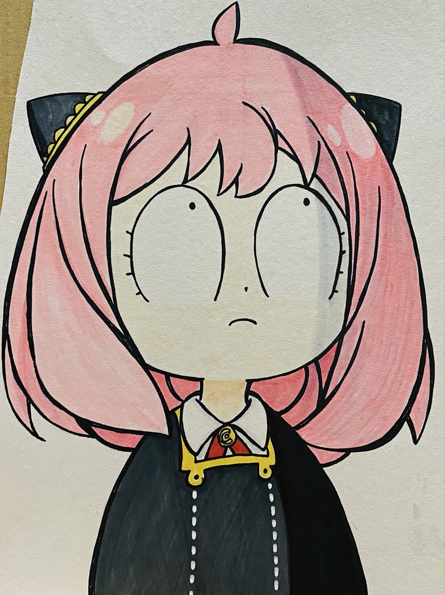 tPiFVDXMTf03qn4's tweet image. アーニャちゃん描きました‼️

………アーニャちゃん描きました(笑)
#SPY_FAMILY
#スパイファミリー 
#アーニャ・フォージャー 
#アーニャ