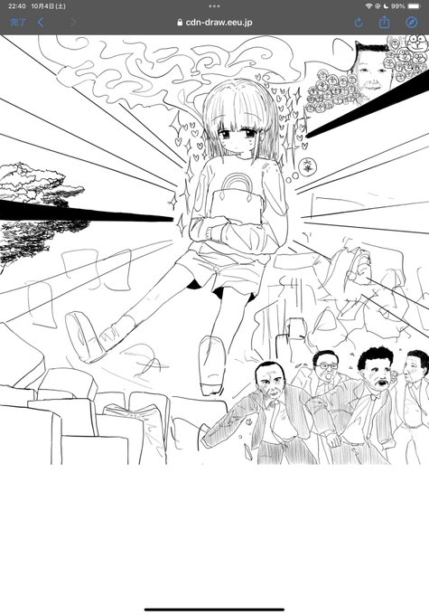 完成の見込みが無い絵も載せておく 