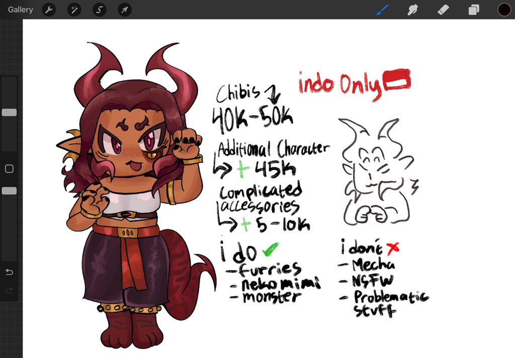 Asmo || comss are open (2/4) tweet media