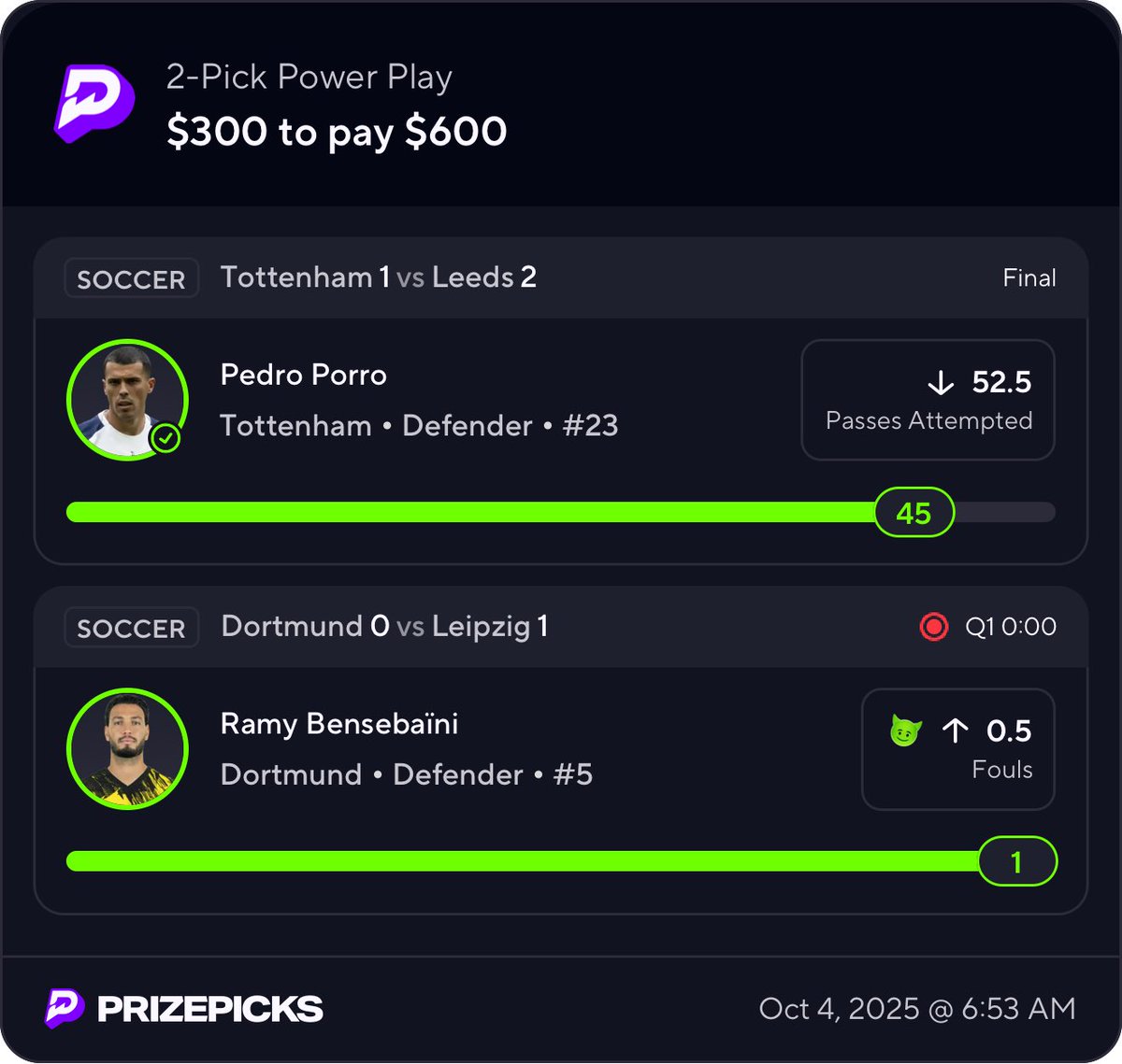 CASH THE NUKEEEE ☢️☢️

S/O to my boy <a href="/sycopix/">SYCO</a> 

Join the FREE discord so you don’t miss our plays ! 

IT’S LITERALLY FREE 

discord.gg/MctSs6WmM

#NFLpicks #Soccerpicks #MLBpicks #PrizePicks