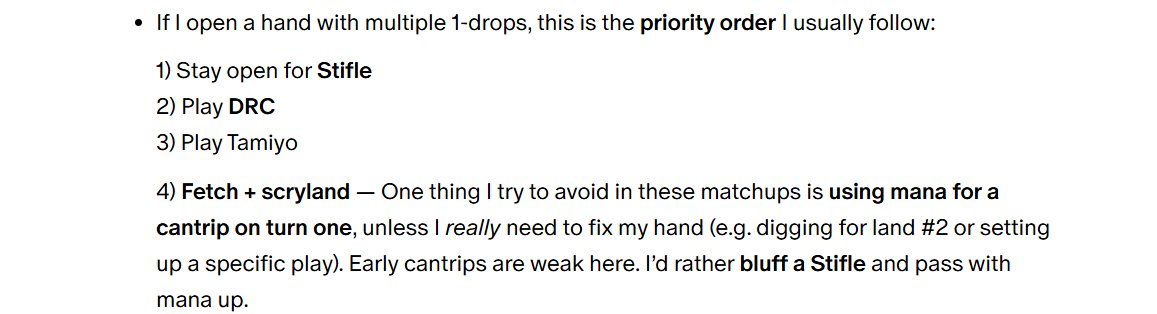 Ready for tomorrow’s Legacy Showcase? (friendly reminder) If you’re planning to play UR Delver, I’ve shared several posts on my Patreon with insights, tips, and sideboard guides!

GL! 😀