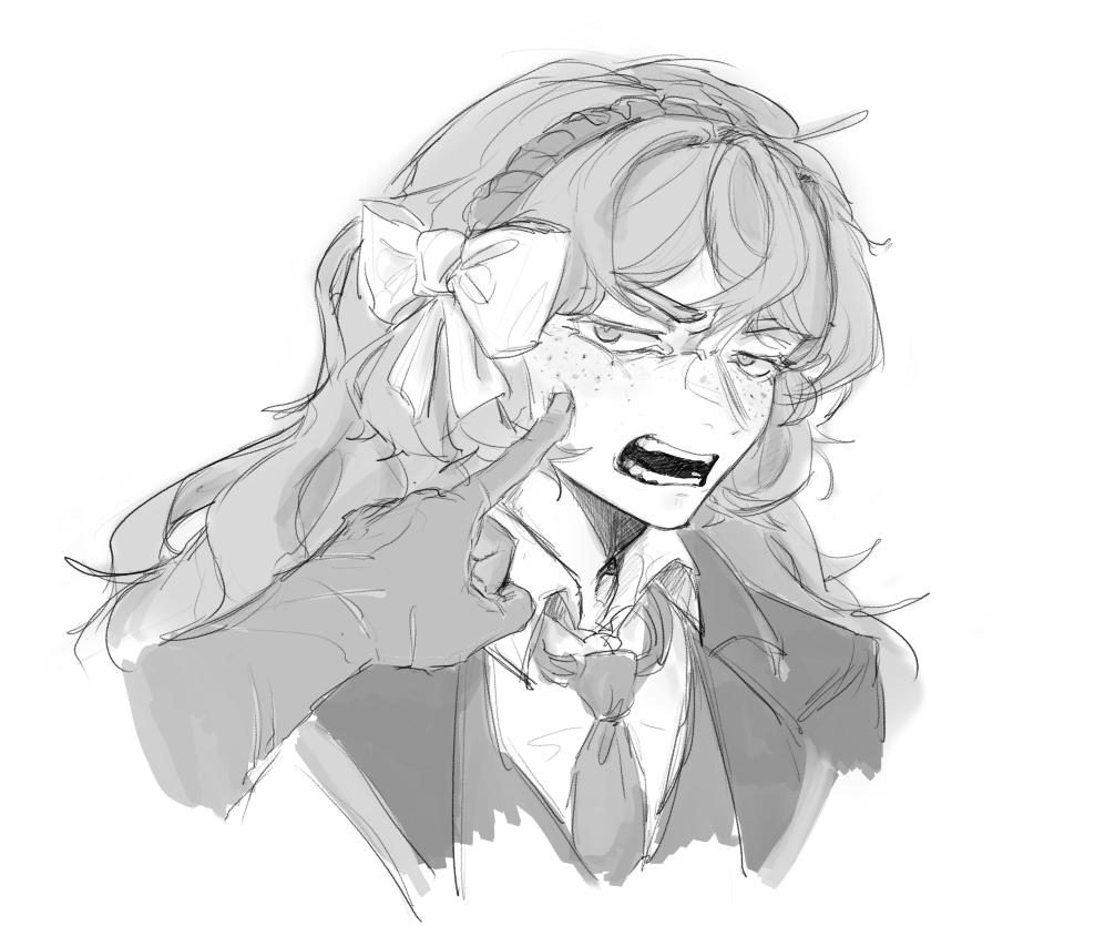 BadAtThings_'s tweet photo. day 3
"ishmael getting her cheek squeezed" for annon
#Limbus_Company #LCB87 https://t.co/GT8uISB5Cd