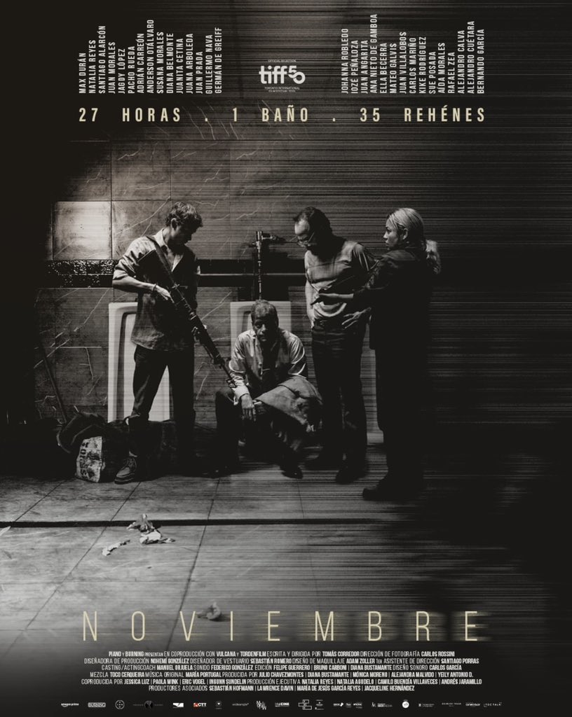 nataliareyesg's tweet photo. Plan para este fin de semana: ir al cine a ver #PelículaNoviembre, revive uno de los episodios más estremecedores de nuestra historia: la toma y la retoma del Palacio de Justicia. Luego de su estreno mundial en Toronto llega a Colombia esta dosis necesaria de memoria 🍿 https://t.co/jaHXOFGElJ