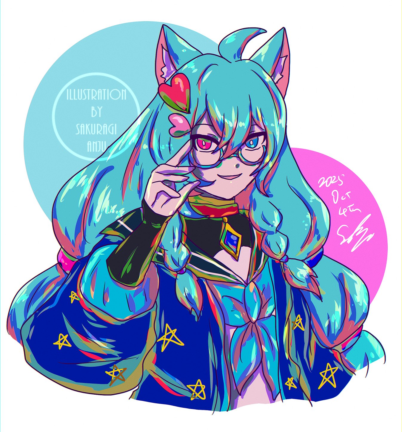 専用 手描きイラスト 仙喜 東方Project 鈴仙 てゐ 手描きイラスト