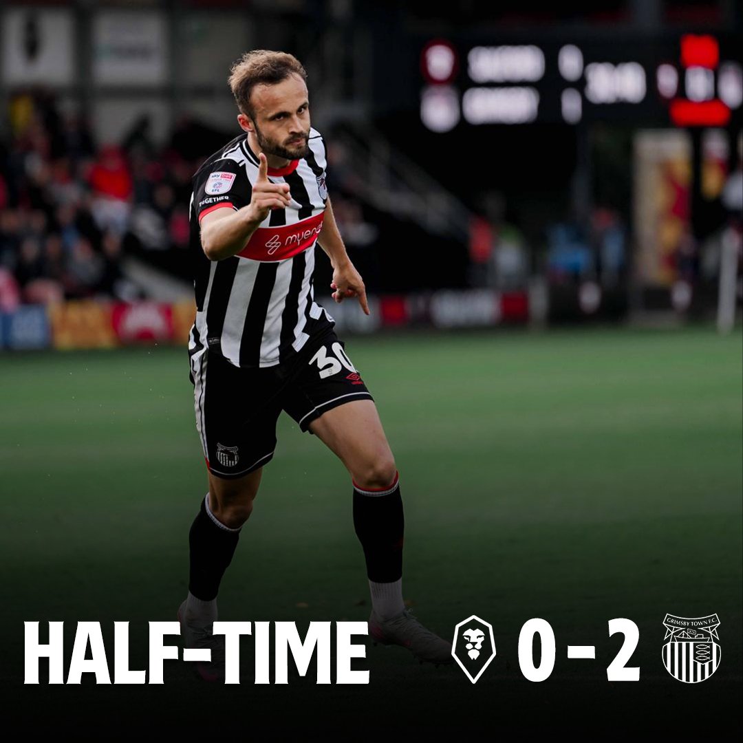 Two up at the break! 💪

#GTFC