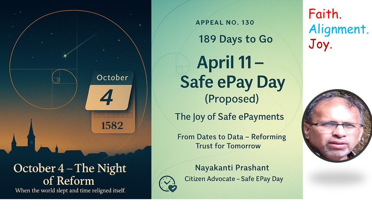 nshantin's tweet image. April11 #1582 #julian #calendars #Georgian #SafeePayDay #UPI10thBirthday
movethebarrier.blogspot.com/2025/10/octobe…
