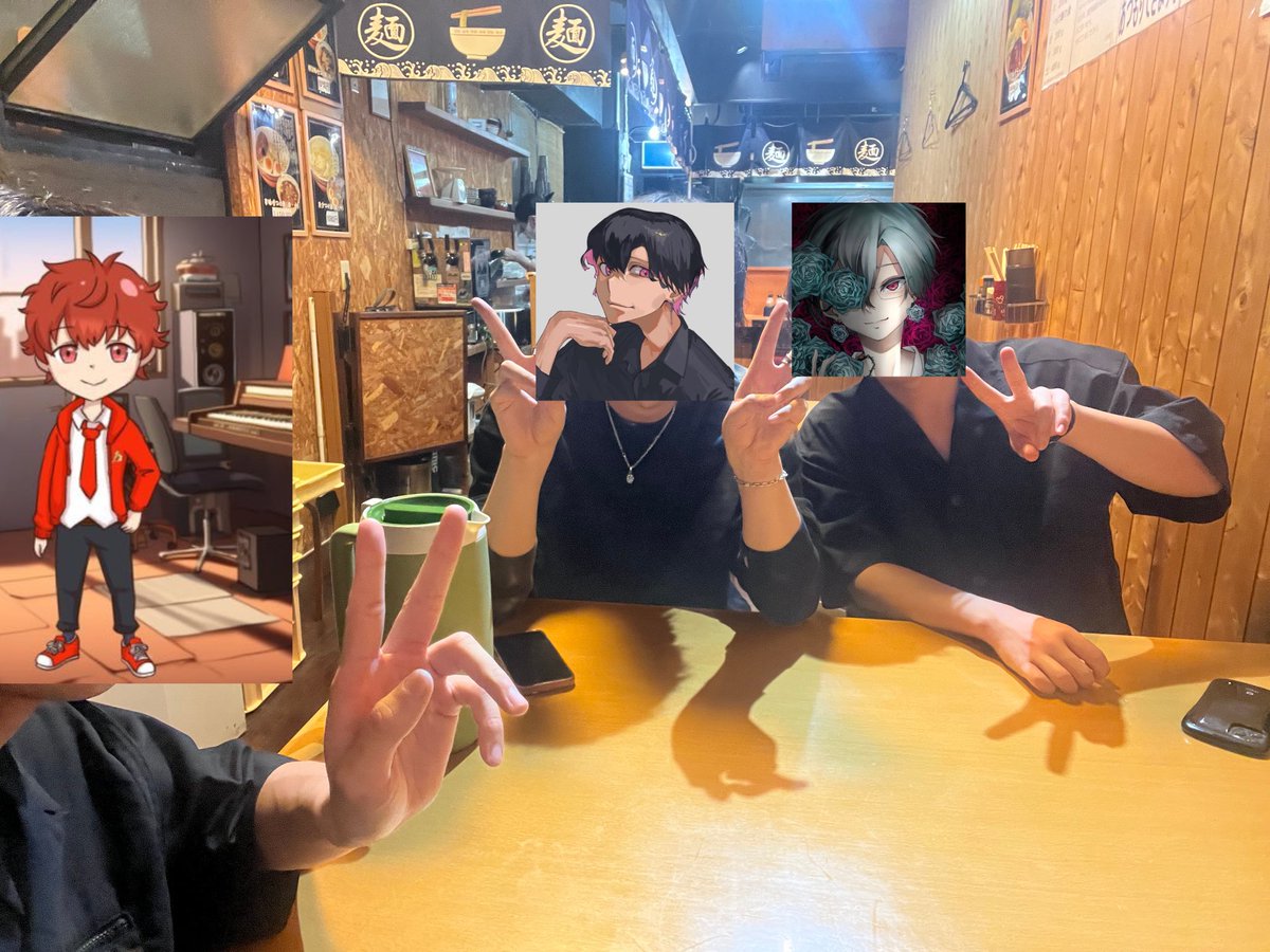 saiku1126's tweet image. 打ち上げの帰りに初メンツでラーメンにいきました！

色々お話できて楽しかった！

次回は体力マックスの時にゆったり飲みにいきましょう！

@kmix_c_p 
@joy_cook_241