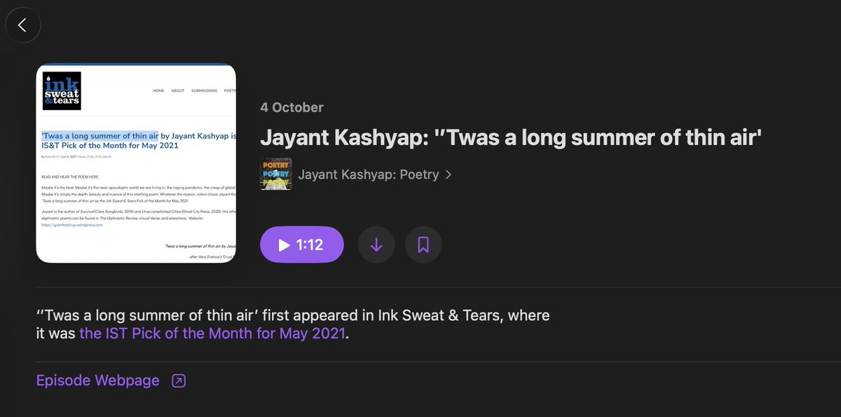 Jayant Kashyap: NOTES ON BURIALS out now! tweet media