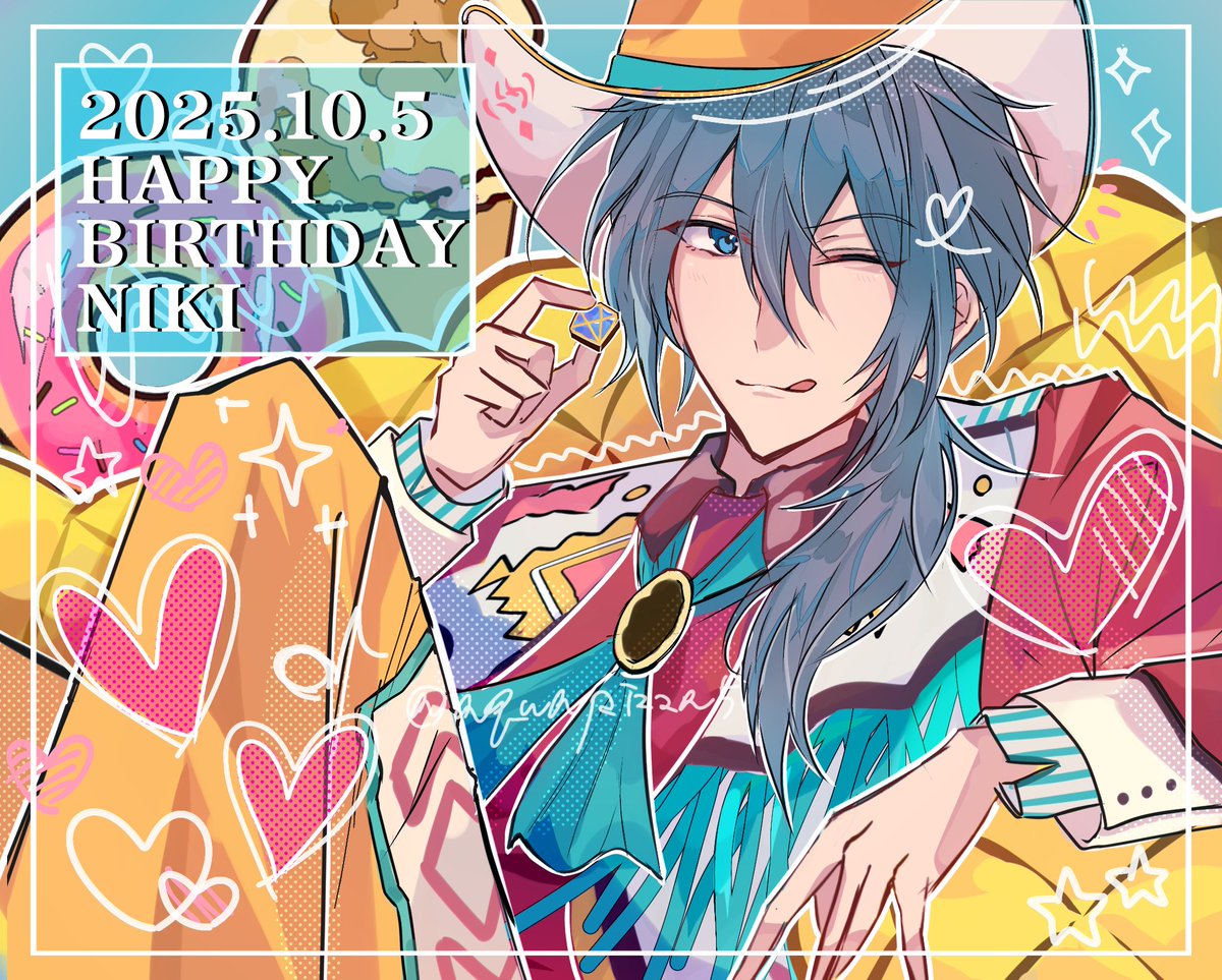 aquapizza5's tweet photo. #椎名ニキ誕生祭2025
ニキくんおめでとう!!宇宙一愛してる♡♡♡ https://t.co/sJRniYj2gM