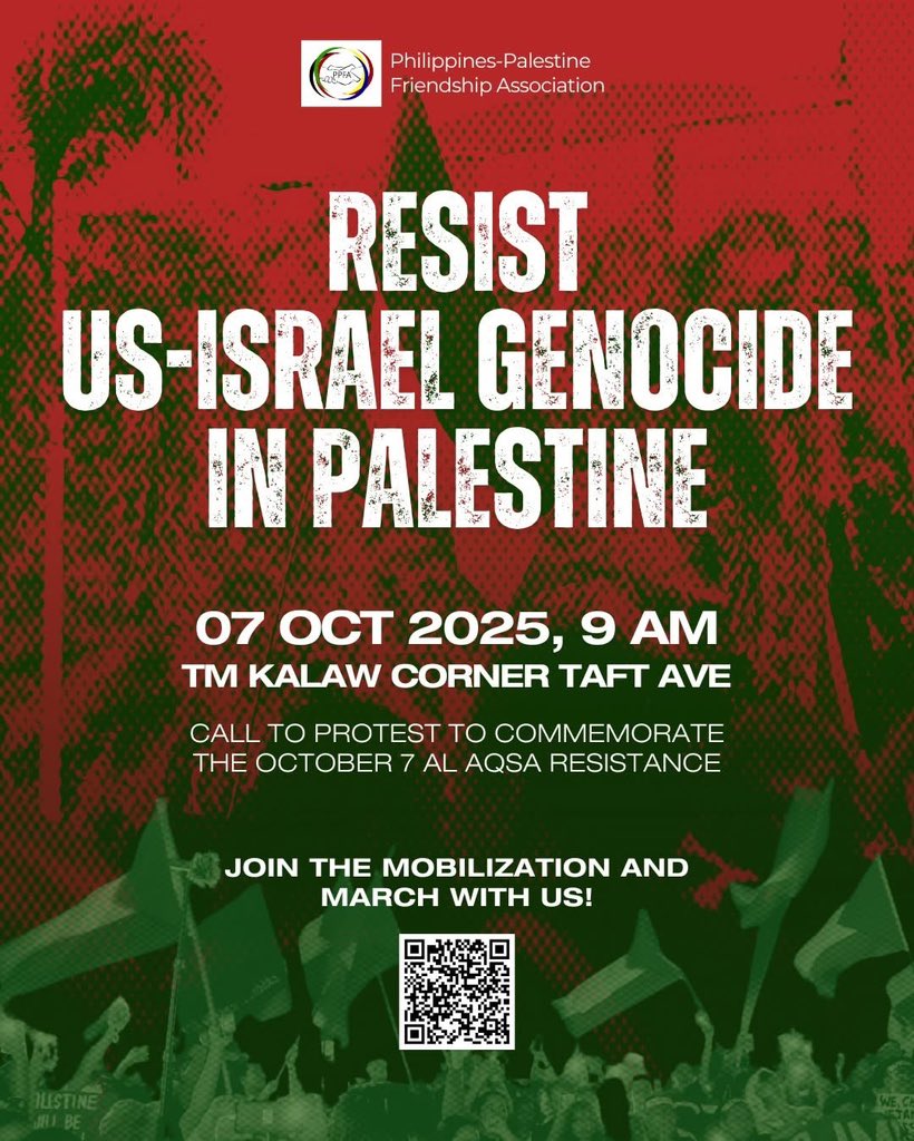 Philippines-Palestine Friendship Association tweet media