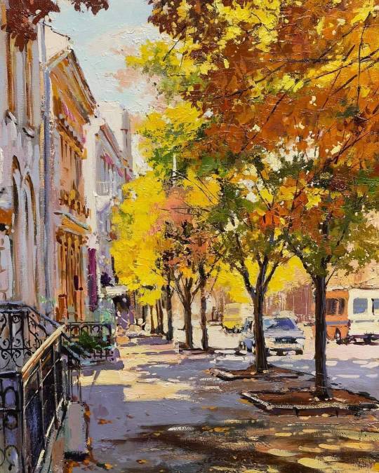 Vladimir Preobrazhensky (b. 1960)

" Autumn Morning " 

Oil on canvas