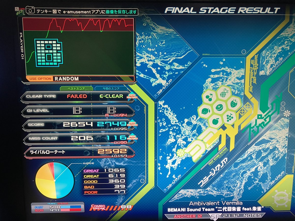 1週間ぶりの寺

期待してなかったけど新規クリアついたのは嬉しいね😊

しかしリザ見て驚いたが自分前回どんなプレイしてたんだろう

Ambivalent Vermilia🟩