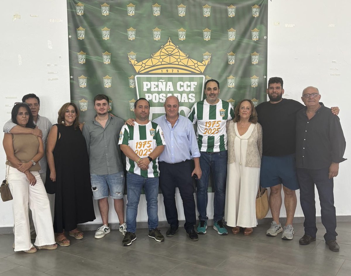 💛 50 Aniversario Peña Córdoba C.F. de Posadas
🇳🇬 Felicidades‼️