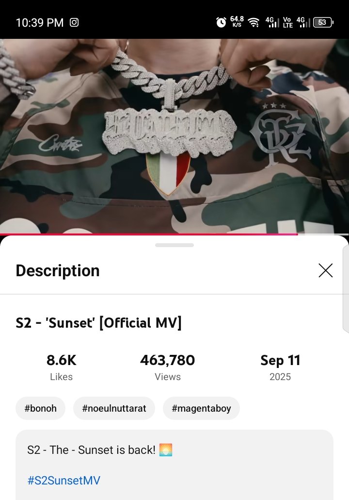 itsme_jeanylee's tweet photo. 5 days I didn't stream in all platforms,
Sorry baby eul, I got home yesterday and focus again to stream to reach 500K views...streaming again non-stop...🥰🥹
Views : 463,780K views
2025.10.04
YouTube :
https://t.co/6QACmC6hMy…
#S2SunsetMV
#S2Sunset
#Noeulnuttarat
#MagentaBoy
#S2TheSunset
#Horizone
#BoNoh