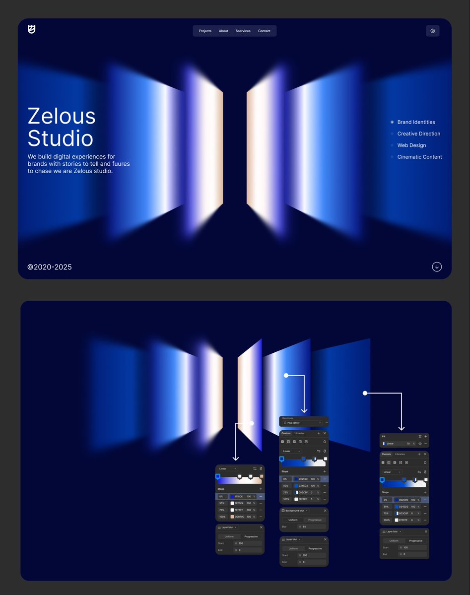 BenjaminUIX's tweet image. These are simple, but they’ll level up your creatives fast.
Save this post and use the ideas for your future projects.
Got a doubt about any effect? Drop a screenshot of the design here — I’ll break it down and guide you through it.