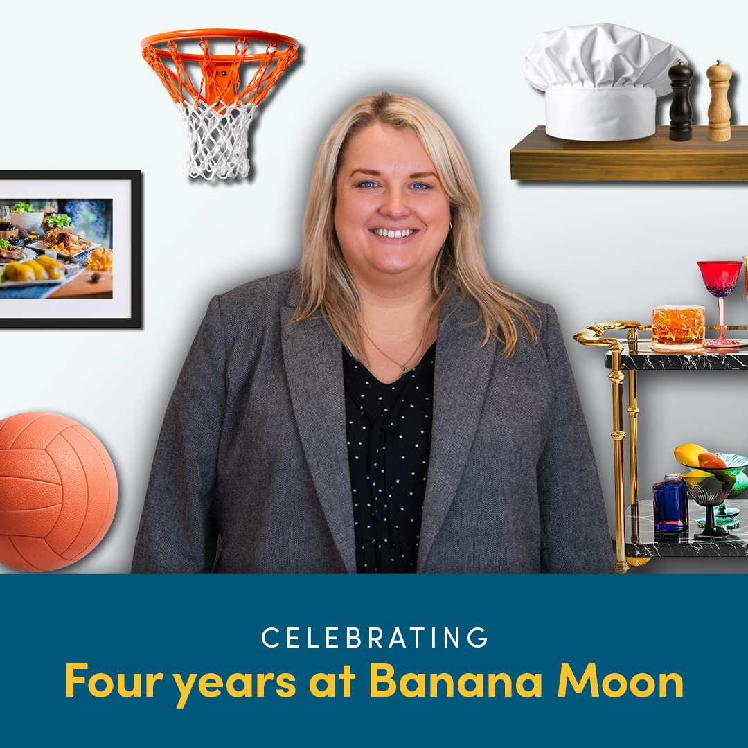 We’re thrilled to celebrate 4 amazing years with our Head of Early Years, Laura Salmon!

Laura’s leadership drives excellence in education &amp; well-being across the Banana Moon network. 

Off-duty, she’s cooking up a storm with son Freddie or shooting hoops on the netball court!