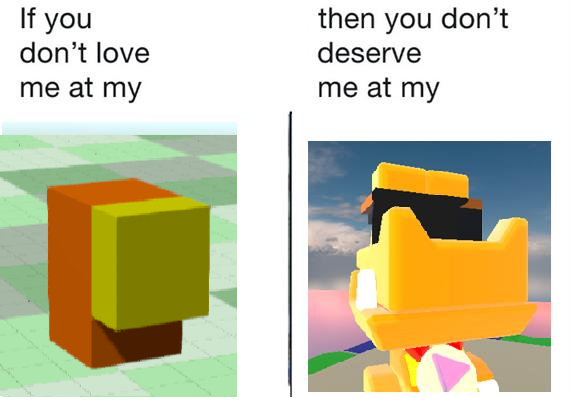 Sometimes we let the gameplay programmers make memes. Sometimes.
