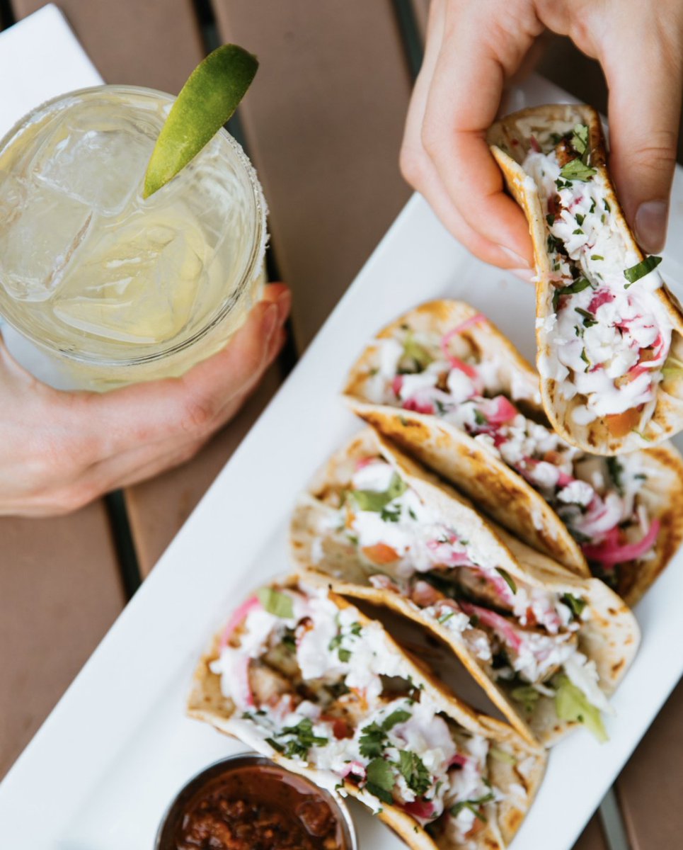 🌮🎉 National Taco Day = taco time. And we’ve got just the Midtown spot for you.

Head to STIR for their Blackened Fish Tacos:
charred salsa • pico de gallo • pickled onions • Cotija cheese • cilantro slaw • crema ✨

Make a reservation at bit.ly/4nDUxx6.