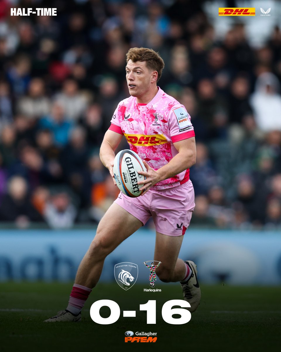 Harlequins's tweet photo. Good first 4️⃣0️⃣💪

#COYQ | #LEIvHAR https://t.co/fK943ISlrf
