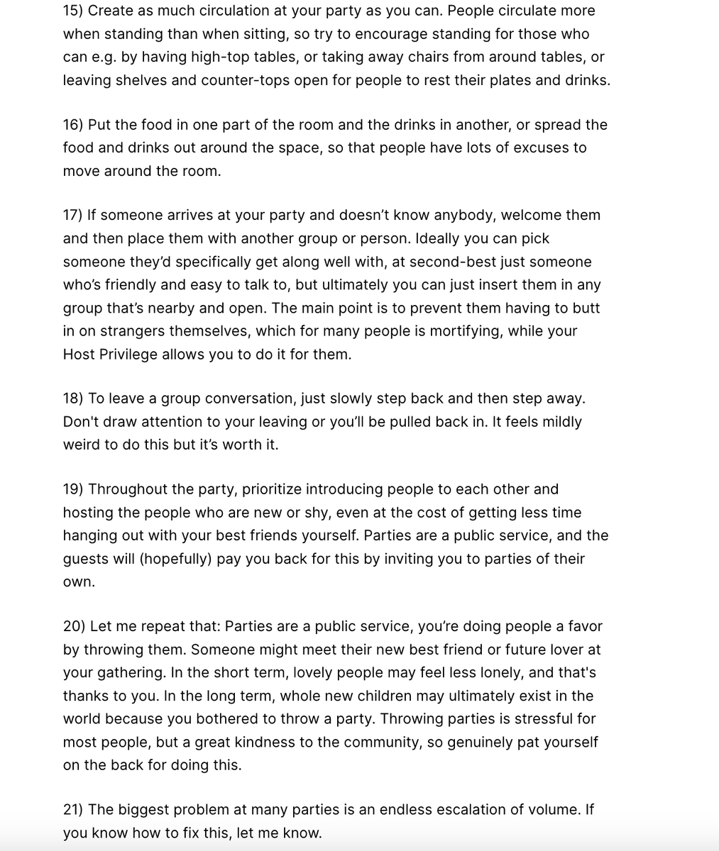 How to throw a good party
good list

atvbt.com/21-facts-about…