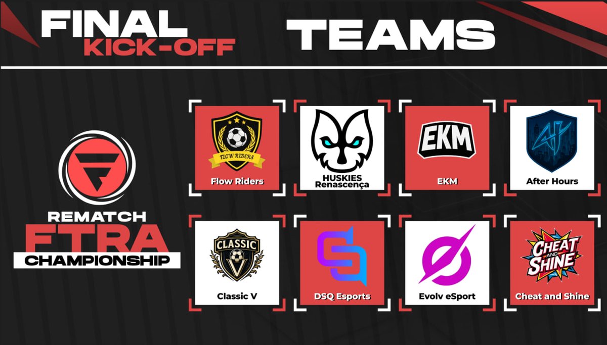 🏆FTRA Champions League Grand Kick-Off🏆

They came from open qualifiers, they fought through cups, they grinded the league stage. 16 teams entered. The road was brutal. The season was unforgiving.

And now only the Top 8 stand tall

⚽️October 4, 17:00 CEST