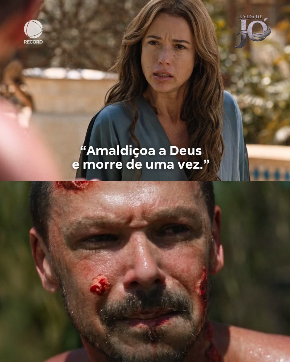 De todas as coisas terríveis que aconteceram com Jó, uma das que mais doeram foi receber o desprezo de sua esposa. O que vocês sentiram quando viram essa cena? 😢💔

➡️ Revejam os episódios de #AVidaDeJó em RecordPlus.com ou no UniverVideo.com