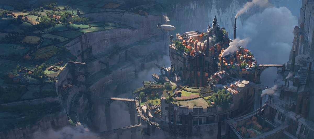 My concept art course project is finally finished. Honestly the most complex project I've worked on. But I learned so much while making this, I can't wait to use my skills to do more cool stuff!! 🤯