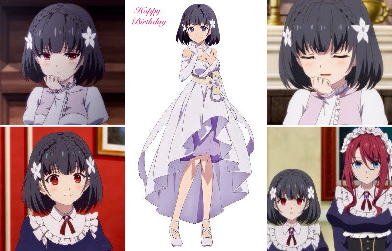 SilverWhite1111's tweet photo. ヴァンパイアの魔石を宿し人々を魅了する美少女

　　〜　レイニ・シアン さん　〜
　お誕生日おめでとうございます🎂

辛く悲しいこともあったけど、これからはユフィやアニス、多くの仲間たちとともに楽しい日々を過ごしてください
そして、愛するイリアさんと末永くお幸せに…✨

#レイニ生誕祭 https://t.co/N9s61FtYjs
