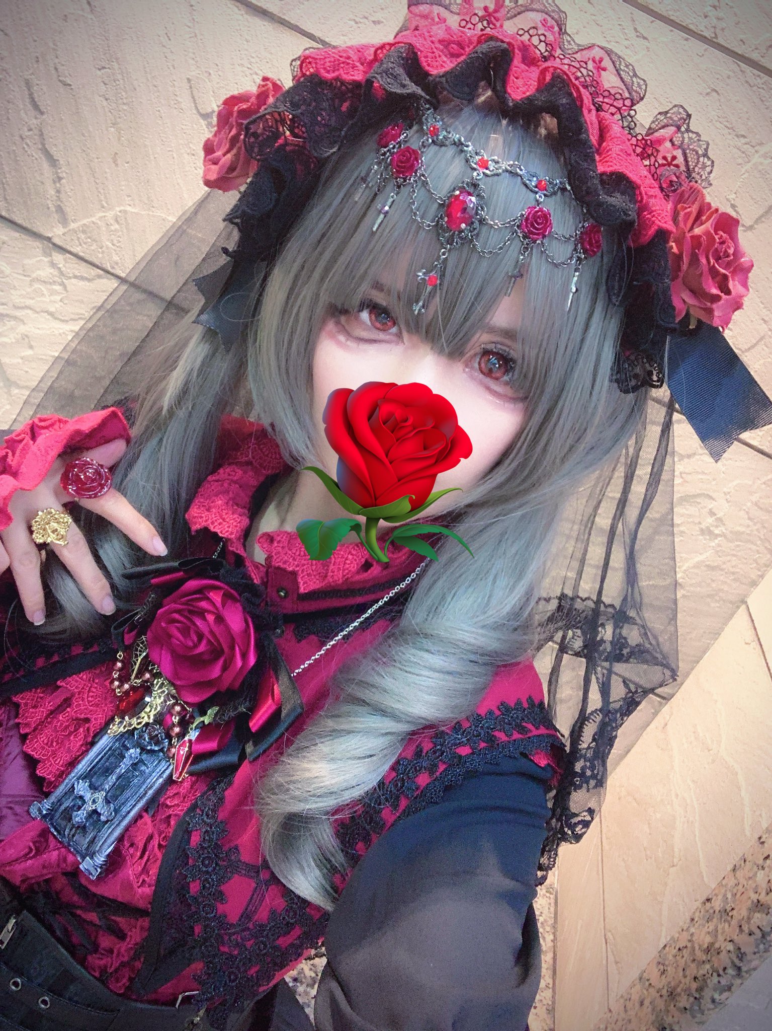 ◆morphose◆✨️レア✨️クラシカルシスターカチューシャ/エンジ 赤 新作公開☆クラシカルシスターシリーズ | メタモルフォーゼ大阪