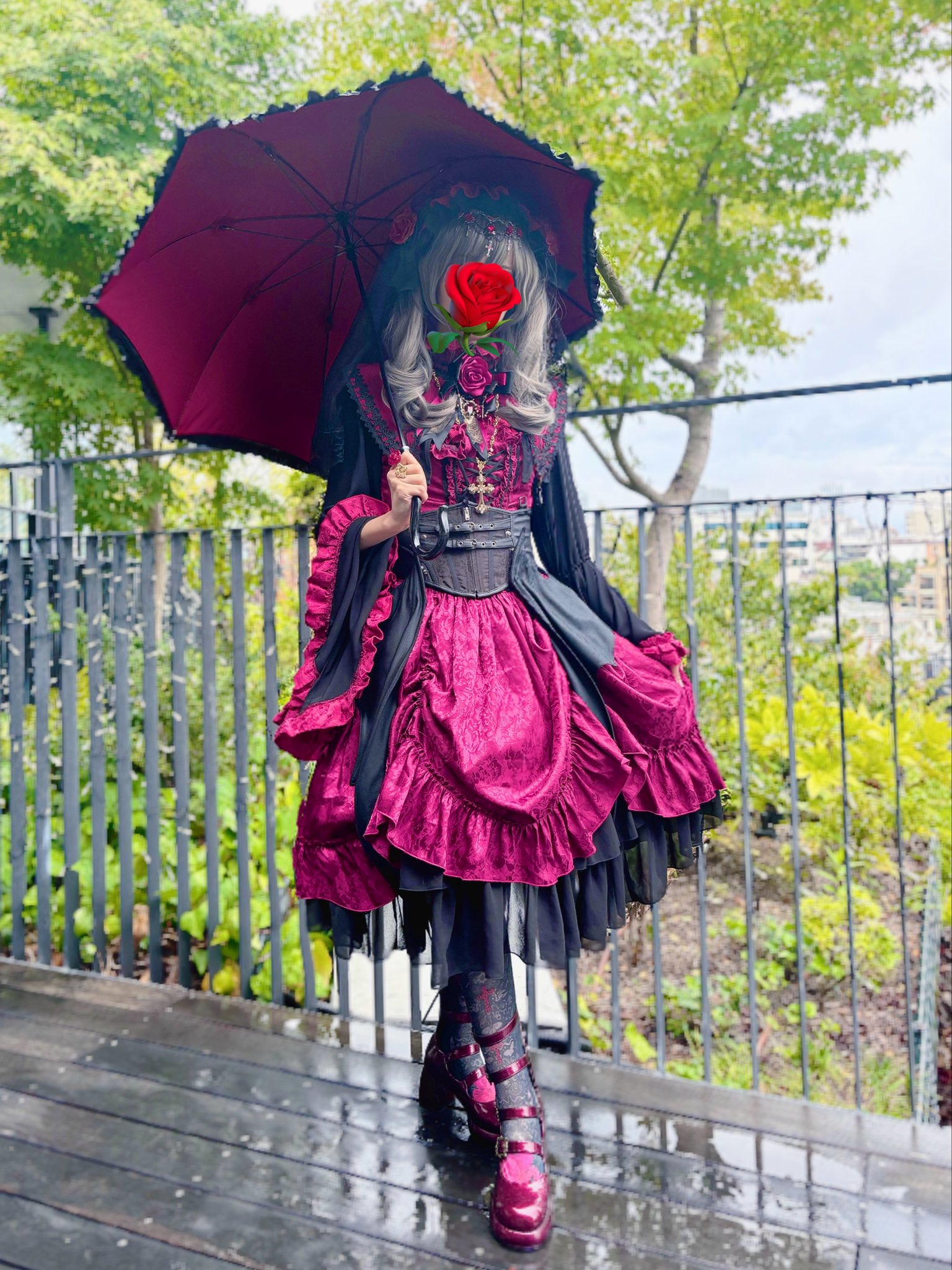 PUTUMAYO チェックフリルキュロット　ドロワーズ PUTUMAYO チェックフリルキュロット ドロワーズ フリル