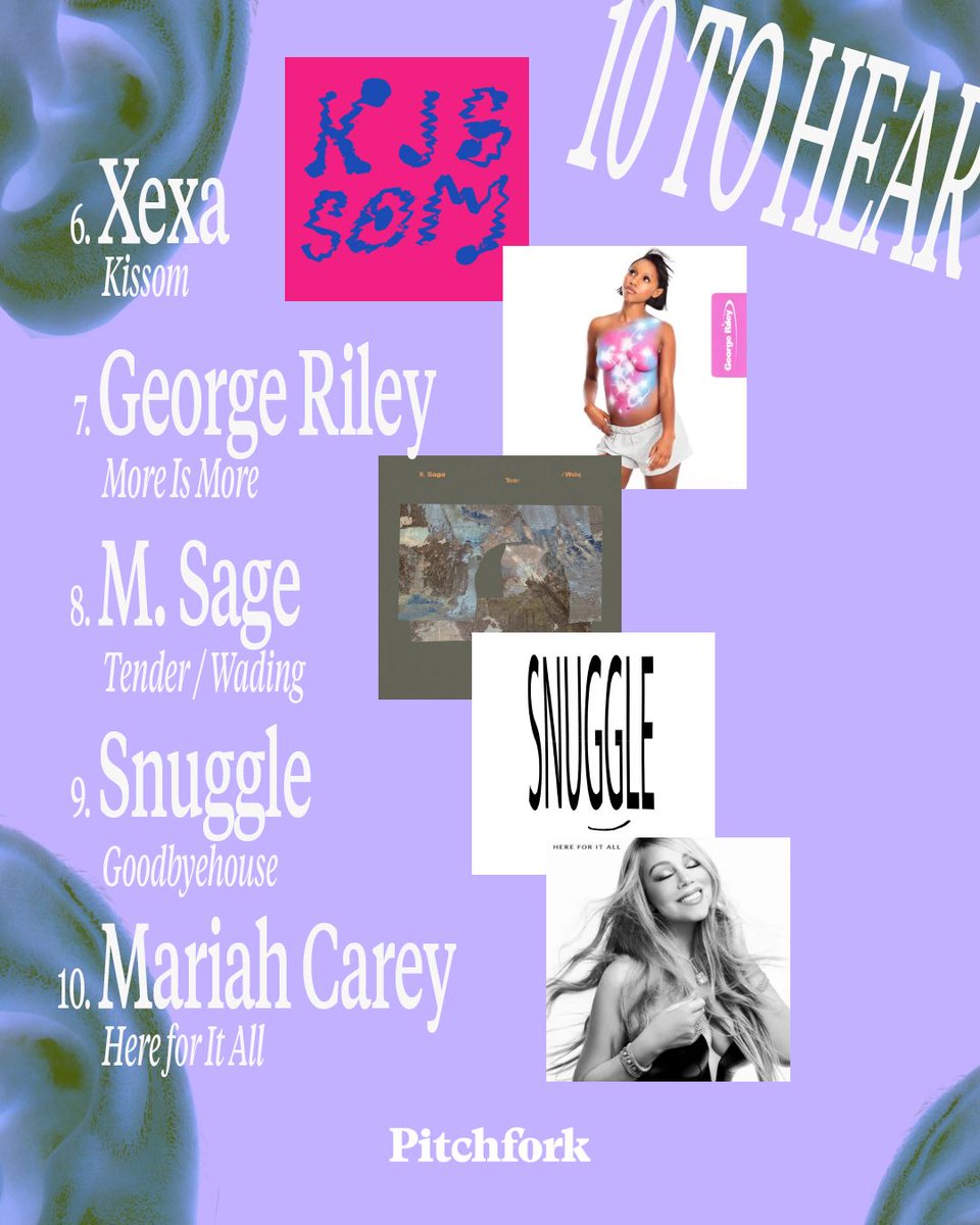 Our 10 highest rated albums of the week 🔟

Catch up on our top 10 reviews every Saturday with the 10 to Hear newsletter. Sign up here: pitchfork.visitlink.me/r0kDKR