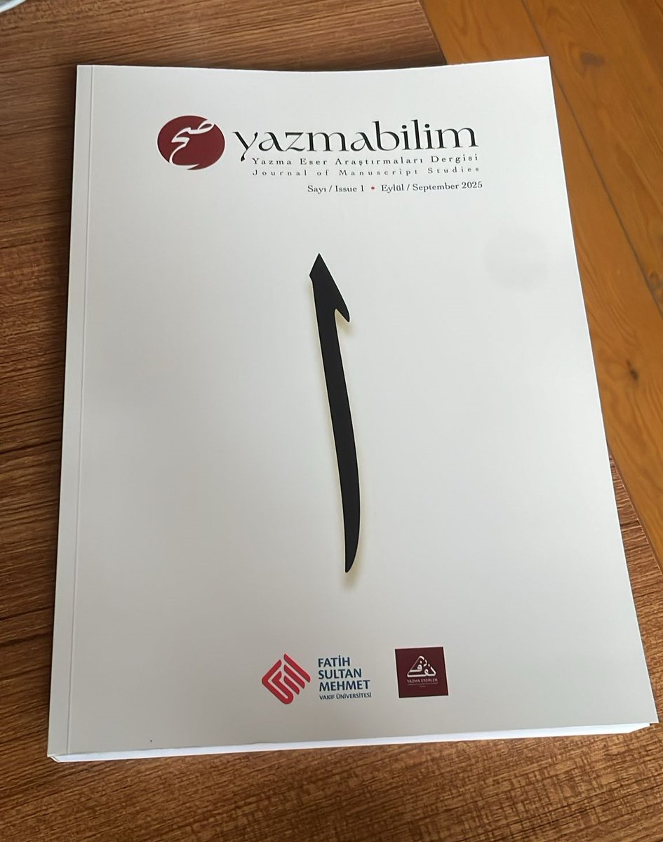 Yazmabilim: Yazma Eser Araştırmaları Dergisi'nin ilk sayısı için tanıtım toplantısı, 3 Ekim Cuma günü Ayasofya Yerleşkesi Gülhane Binası'nda gerçekleştirildi.