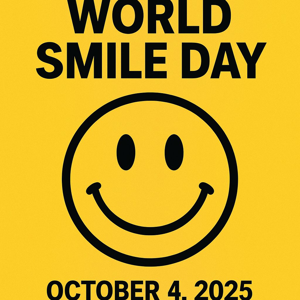 SimplicityVoIP's tweet image. Happy World Smile Day!

Clear calls, smooth connections, and happy customers—that’s something to smile about at Simplicity!

#WorldSmileDay #SimplicityVoIP #StayConnected