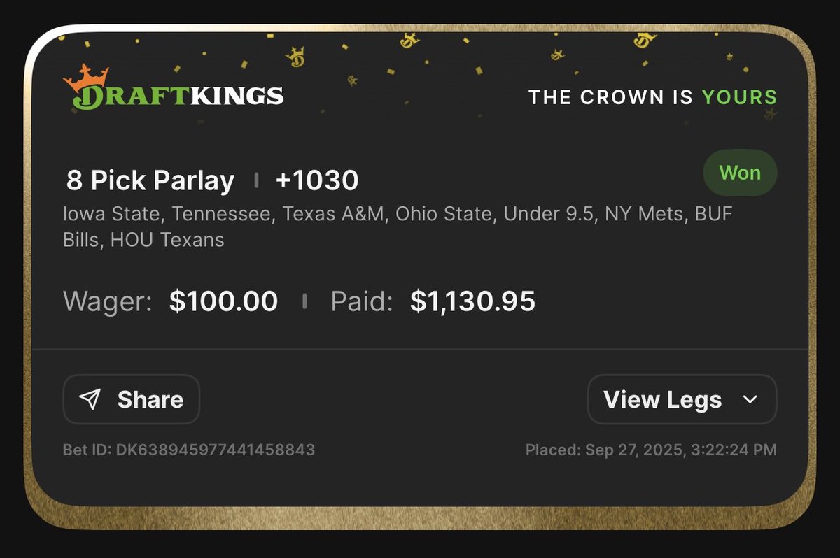 powers_of_psu's tweet image. 💰Our friends at @DKSportsbook offering @brokenearbutton followers a special deal today. We have been sizzling hot. And WE ARE giving you our early Saturday parlay. Use the link below to join in the merriment 👇 

sportsbook.draftkings.com/r/sb/PSUisBACK…