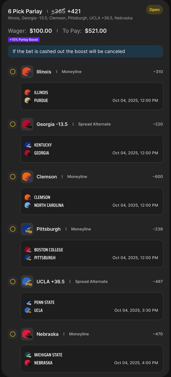 powers_of_psu's tweet image. 💰Our friends at @DKSportsbook offering @brokenearbutton followers a special deal today. We have been sizzling hot. And WE ARE giving you our early Saturday parlay. Use the link below to join in the merriment 👇 

sportsbook.draftkings.com/r/sb/PSUisBACK…