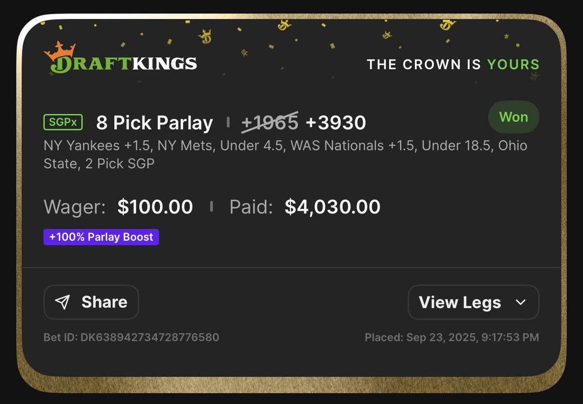 powers_of_psu's tweet image. 💰Our friends at @DKSportsbook offering @brokenearbutton followers a special deal today. We have been sizzling hot. And WE ARE giving you our early Saturday parlay. Use the link below to join in the merriment 👇 

sportsbook.draftkings.com/r/sb/PSUisBACK…
