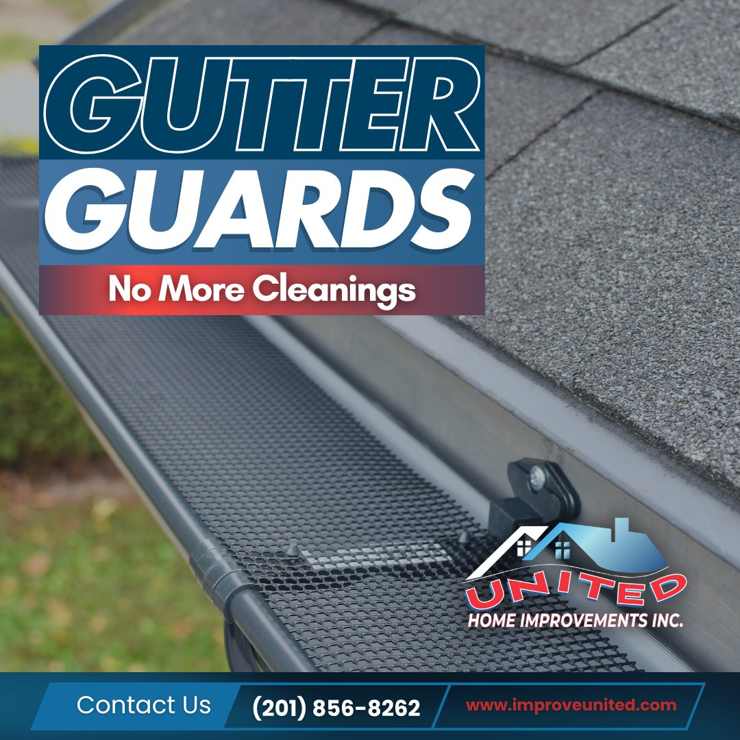 UnitedHomeImpro's tweet image. Say goodbye to clogged gutters with gutter guards from United Home Improvements—no more cleanings!
📞 (201) 856-8262 | 🌐 improveunited.com
#GutterGuards #GutterProtection #UnitedHomeImprovements