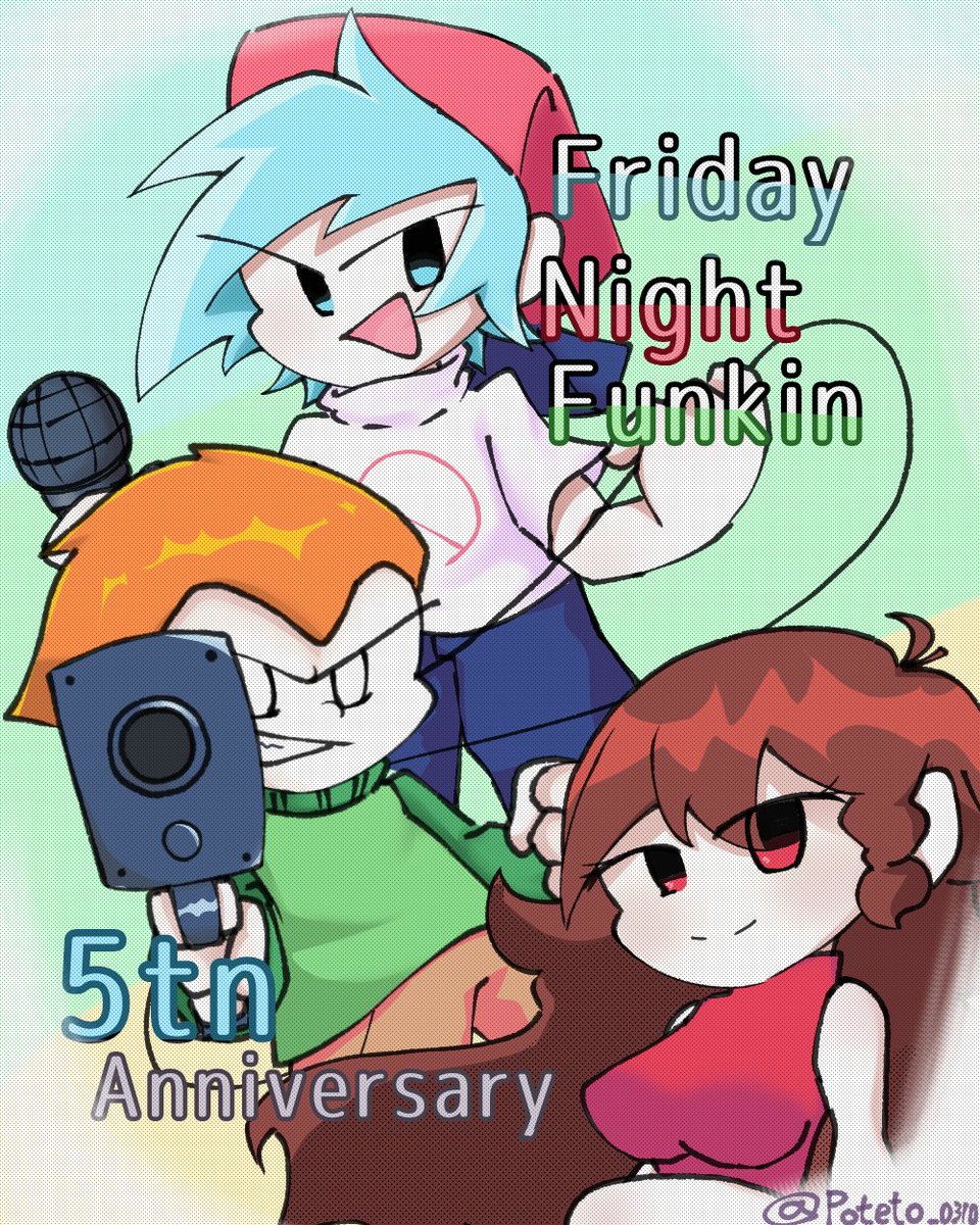 Happy 5th Anniversary!!
#fridaynightfunkin
