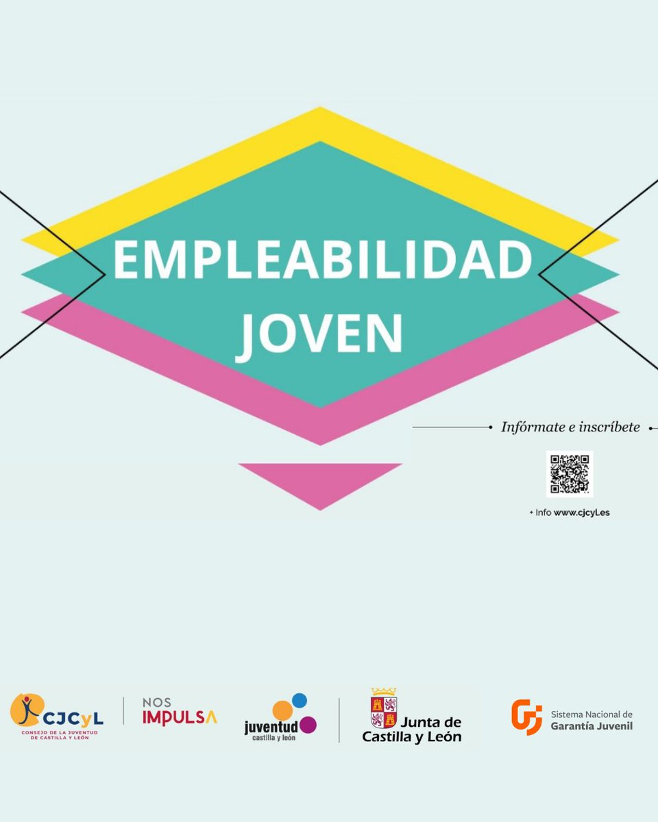 El Programa de Empleabilidad Joven te ayuda a mejorar tu acceso al empleo si estás inscrito/a en el sistema de Garantía Juvenil.

💼 Información, motivación y acompañamiento personalizado.
📍 Técnicos en todas las provincias de Castilla y León.

Más info: f.mtr.cool/ydfosymjtm