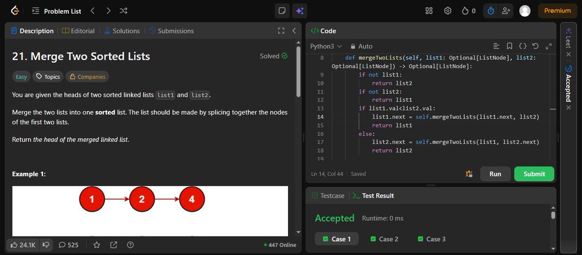 CoderAnand's tweet image. 🚀 Day 15 of my #DSA journey in #Python!
Solved 5 recursion problems today ✅
Recursion = breaking problems into smaller sub-problems. Improving my problem-solving &amp;amp; algorithm skills every day!

#Coding #LeetCode #Programming #DeveloperLife #TechSkills