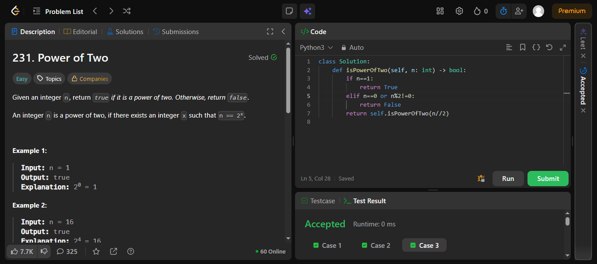 CoderAnand's tweet image. 🚀 Day 15 of my #DSA journey in #Python!
Solved 5 recursion problems today ✅
Recursion = breaking problems into smaller sub-problems. Improving my problem-solving &amp;amp; algorithm skills every day!

#Coding #LeetCode #Programming #DeveloperLife #TechSkills