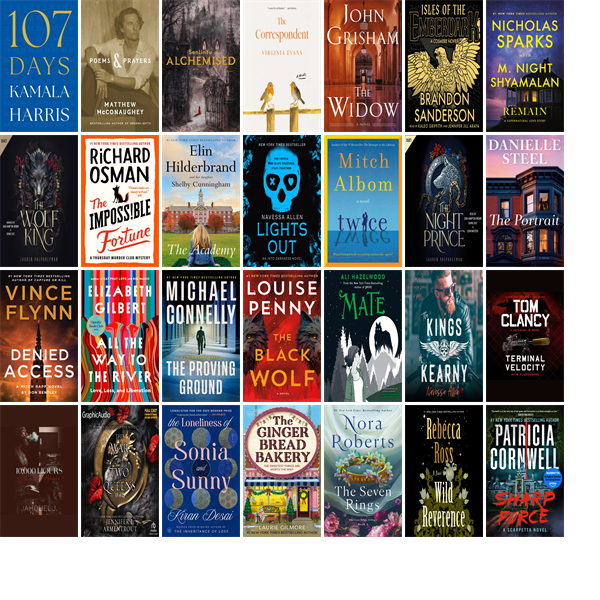 This week the Denton Public Library has 273 new books.  New items include 107 Days, Poems &amp; Prayers, Alchemised, The Correspondent, The Widow, Isles of the Emberdark, Remain, The Wolf King, The Impossible Fortune, The Academy, Lights Out, and Twice. wowbrary.org/nu.aspx?p=2047…