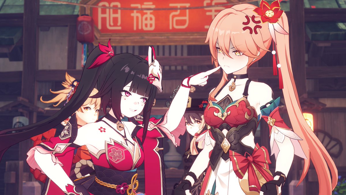 🔥🎭
#guinaifen #sparkle #yoimiya #hutao #スターレイル #原神