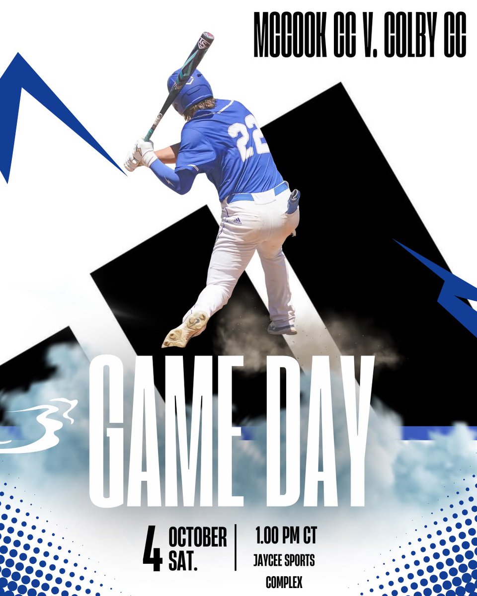 McCook CC v. Colby CC

14 innings starting at 1:00PM CT

📍Jaycee Sports Complex