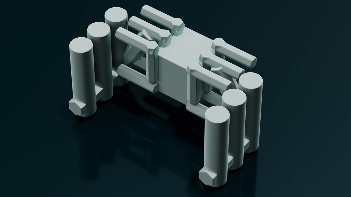 hinata_hugu's tweet image. Grid Modelerで色々生やす遊び

#Blender