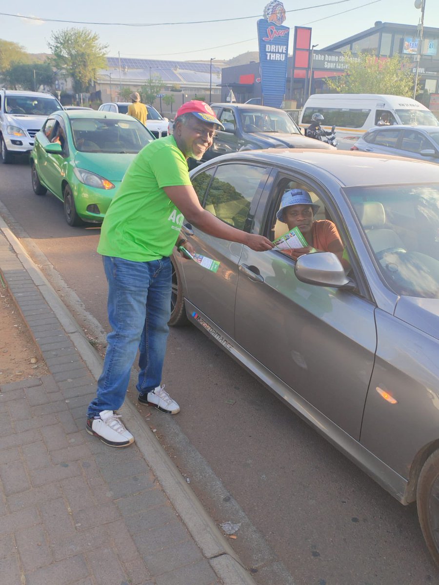 ActionSA Tshwane activists had a successful recruitment and membership drive at wonderpark entrance in Pretoria north.