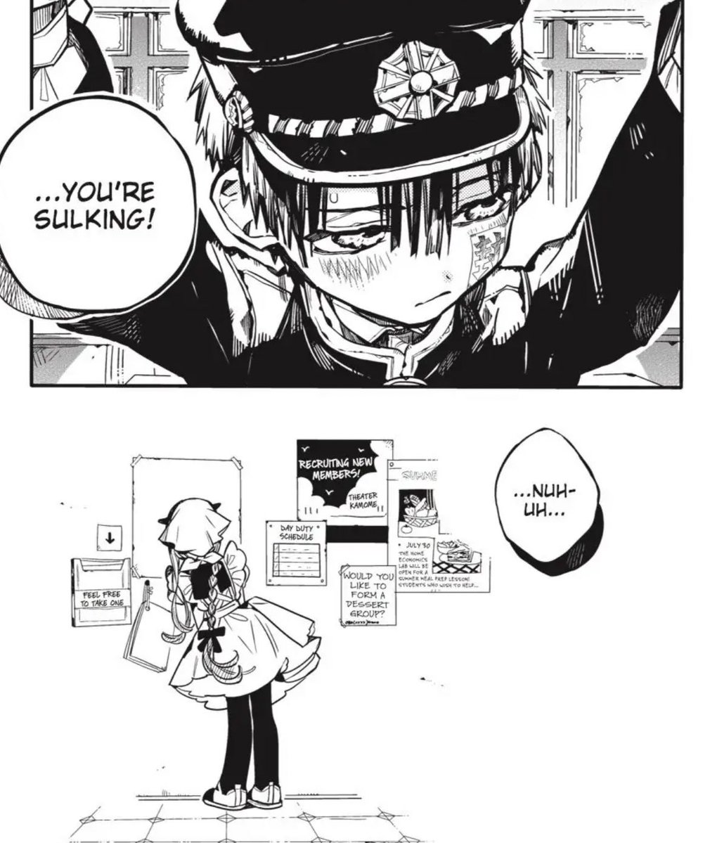still mad about how lerche changed this scene I WANTED TO SEE JEALOUS HANAKO SULKING ☹️